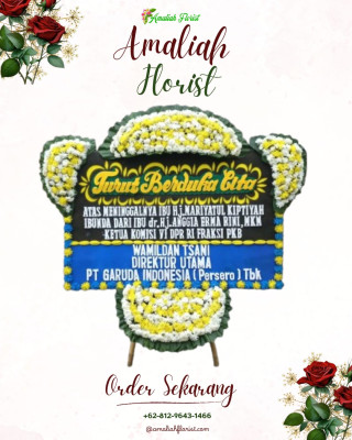 Papan Bunga Duka di Rengat Barat