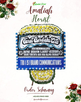 Papan Bunga Duka di Rengat Barat